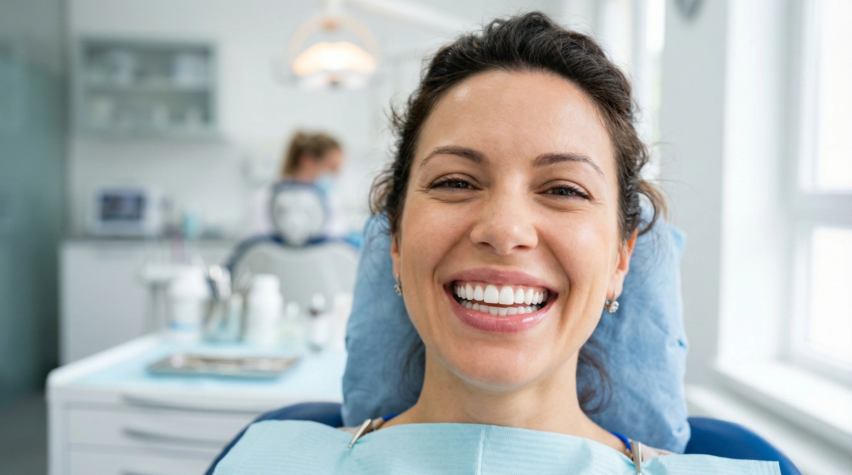 Sorriso transformado — Depois do tratamento na Odonto Prime